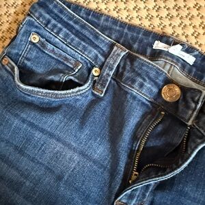 STS Blue Flare Jeans in Deep Blue